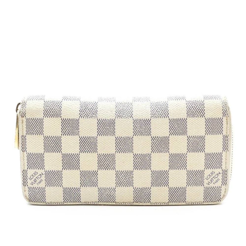 Auth Louis Vuitton Porte Zippy Wallet #N73652V72